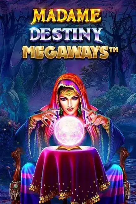 Výherní automat Madame Destiny Megaways s věštkyní a kaskádovými násobiteli