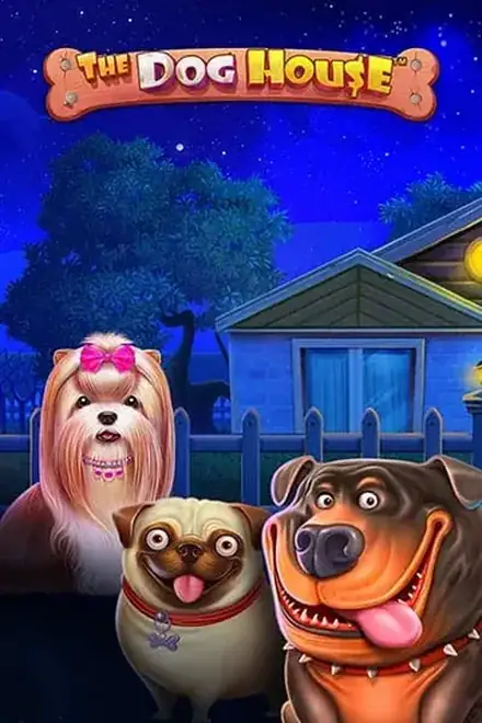 Výherní automat The Dog House, původní pětiválcová verze psí klasiky